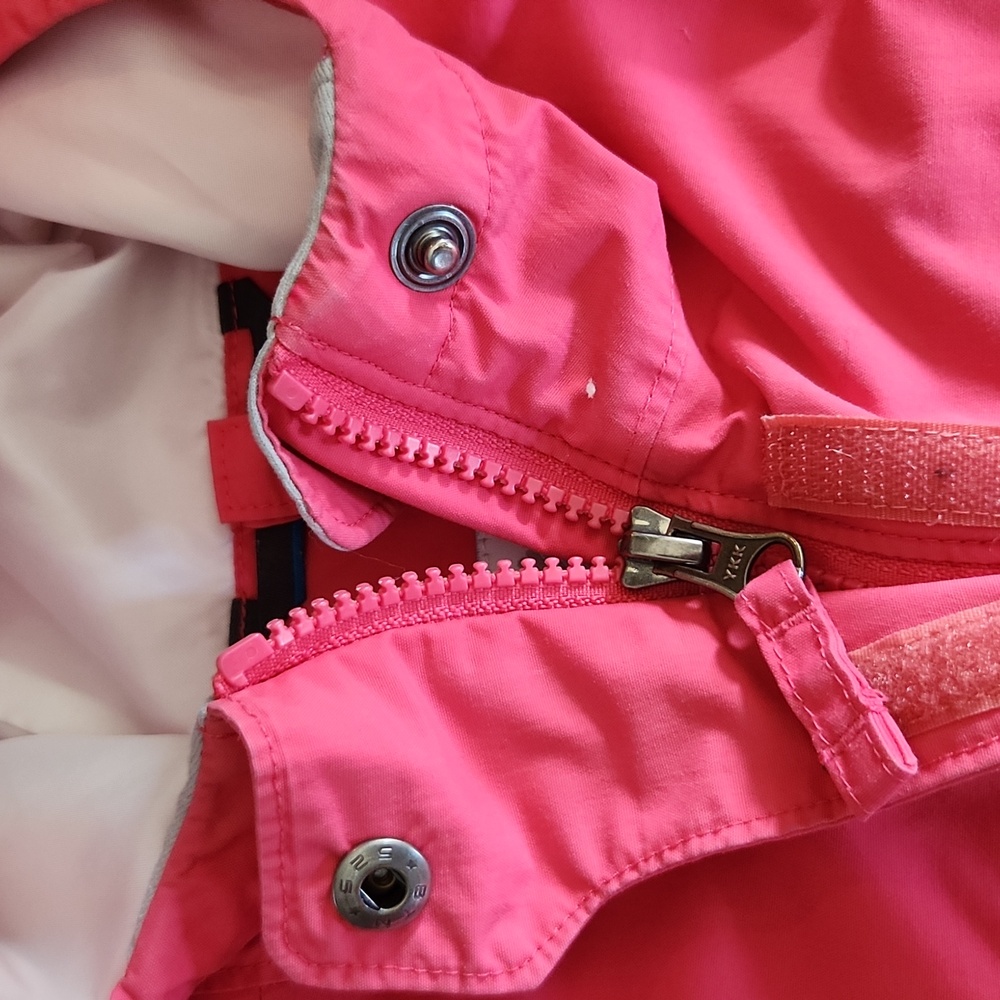 Girls Pink Columbia Jacket Size 6/6x - Picture 3 of 6